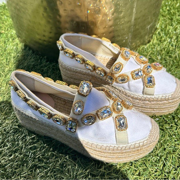 GUCCI Espadrilles WhitexIvory EU35 1/2(Approx. 21cm) 2200365879077 - Picture 3 of 11